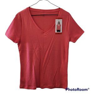 Tommy Hilfiger Women's Short Sleeve V-Neck T-Shirt